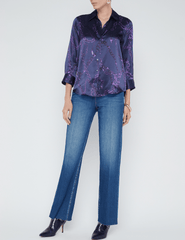 PRE-ORDER-L'Agence Dani Three Quarter Sleeve Blouse