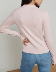 L'Agence Sterling Collared Sweater