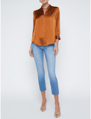 L'Agence Brisbane Three Quarter Sleeve Blouse