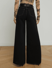 L'Agence Beau T-Seam Wide Leg Jean