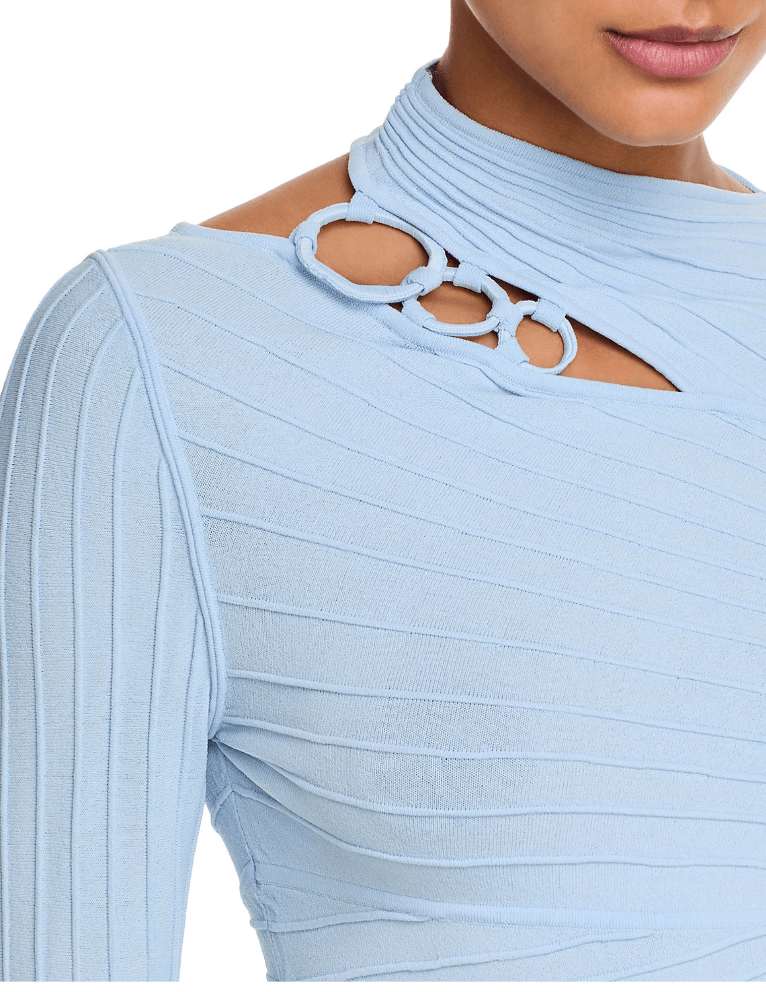 Cult Gaia - Cult Gaia Tayla Knit Long Sleeve Top - Buy Online