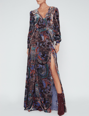 PRE-ORDER-L'Agence Luca Full Maxi Skirt