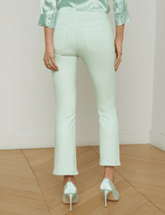 L'Agence Tati Coated Cropped Micro Boot Coated Jean