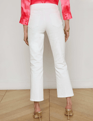 L'Agence Noya Cropped Slim Flare Jean