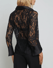 L'Agence Reims Lace Blouse