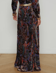 L'Agence Luca Full Maxi Skirt