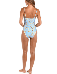 PRE-ORDER-L'Agence Remi Scoop Neck One Piece Swimsuit