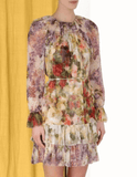 Zimmermann Luminosity Frill Swing Mini Dress