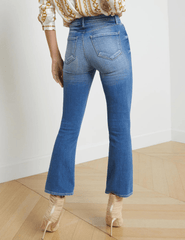 L'Agence Tati Cropped Micro Boot Jean
