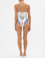 Camilla - Camilla Ruched Underwire Tie Front One Piece Swimsuit - Buy Online