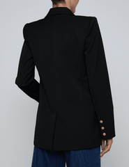 L'AGENCE Cambrie Oversized Double Breasted Blazer