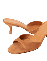 STAUD Brigitte Mule Heel Sandal