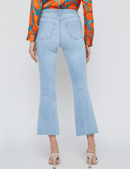 L'Agence Kendra High Rise Crop Flare Jean