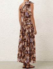 PRE-ORDER-Zimmermann Coco Bow Maxi Skirt