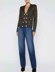 L'Agence Jinny Sequin Cardigan