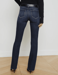 L'Agence Sneeki Low Rise Straight Leg Jean