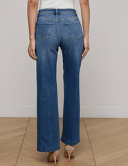 L'AGENCE Scottie High Rise Wide Leg Jeans