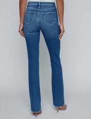 L'AGENCE Ruth High Rise Straight Jean in Castro