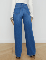 L'Agence Scottie High Rise Wide Leg Jean