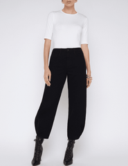 L'Agence Krista High Rise Tapered Leg Jean