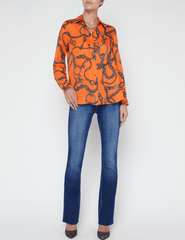 L'Agence Nina Long Sleeve Blouse