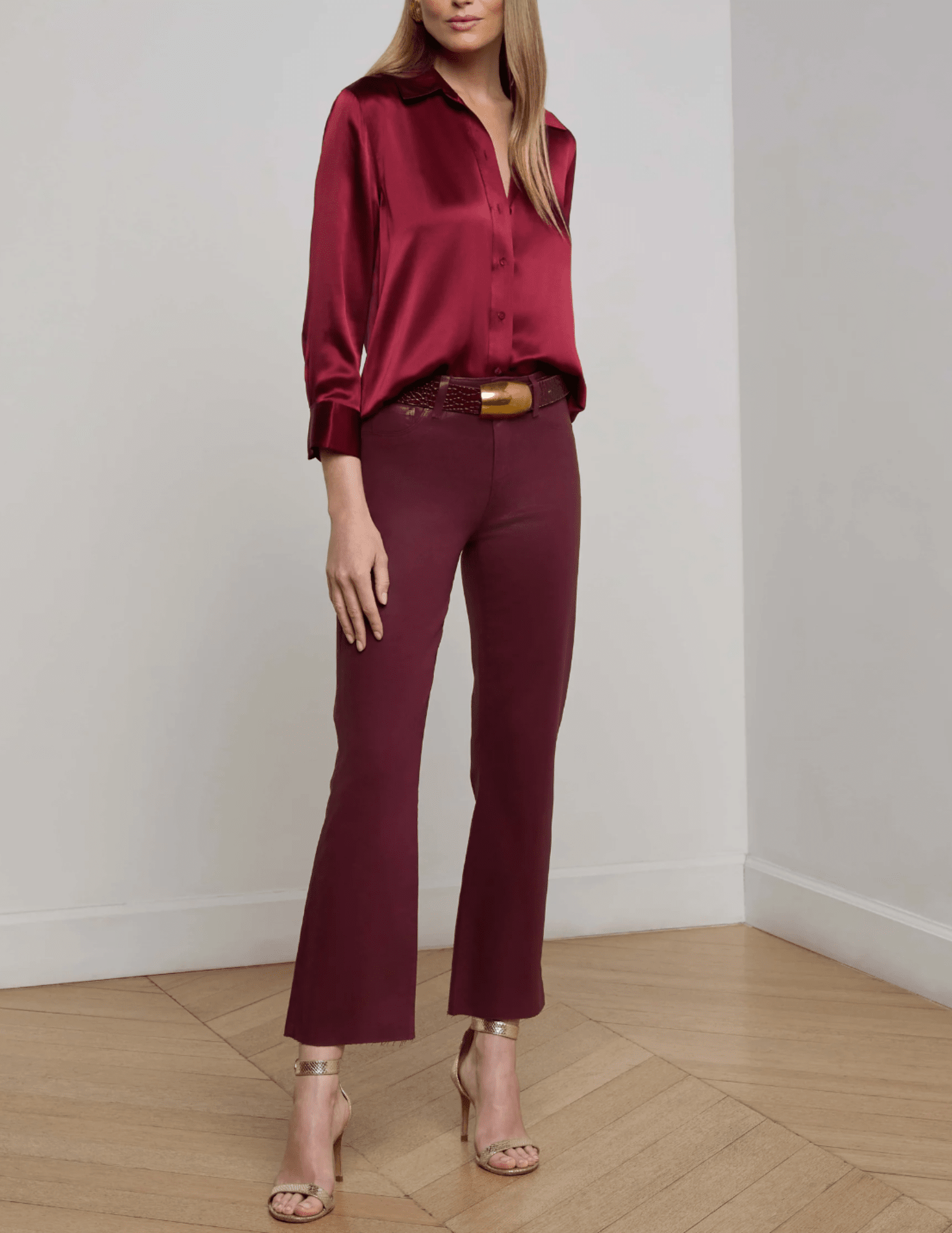 L'Agence - L'AGENCE Dani Three Quarter Sleeve Blouse - Buy Online