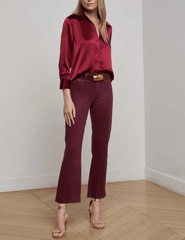L'Agence - L'AGENCE Dani Three Quarter Sleeve Blouse - Buy Online