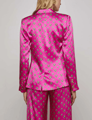 L'AGENCE Colin Double Breasted Blazer