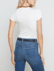 L'Agence Ressi Crew Neck Tee