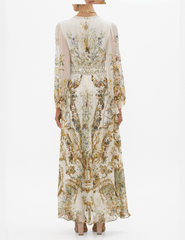 Camilla Flared Sleeve Maxi Dress