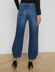 L'Agence Krista High Rise Tapered Leg Jean