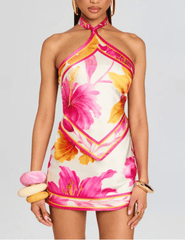 PRE-ORDER- Retrofête Adelaide Silk Mini Dress