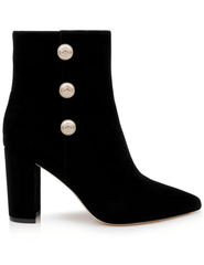 L'Agence Theodora Suede Bootie