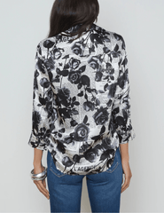 PRE-ORDER-L'Agence Dani Three Quarter Sleeve Blouse