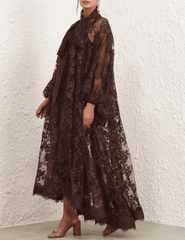 Zimmermann Illustration Lace Gown