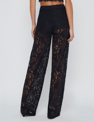 L'Agence Livvy Lace Straight Leg Trouser