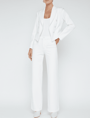 PRE-ORDER-L'Agence Wayne Cropped Double Breasted Blazer