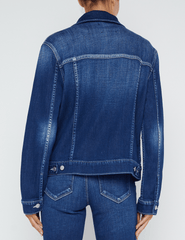 L'Agence Mack Oversized Denim Jacket