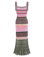 St. Barths La Robe - St. Barths La Robe Courtney Knit Midi Dress - Buy Online