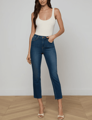 L'Agence - L'AGENCE Celestia Ultra High Rise Slim Jeans in Meridian - Buy Online
