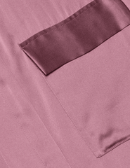 L'Agence - PRE-ORDER-L'AGENCE Klement Silk Shirt Dress in Dusty Orchid - Buy Online