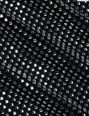 L'AGENCE Harlynn Crystal Mini Dress in Black Crystal