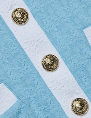 PRE-ORDER-L'AGENCE Adaline Swim Cardigan in Powder Blue