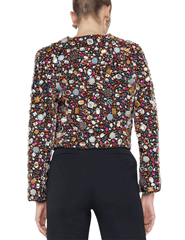 PRE-ORDER-L'Agence Culver Jewel Cropped Jacket