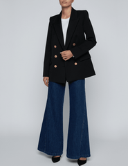 L'AGENCE Cambrie Oversized Double Breasted Blazer