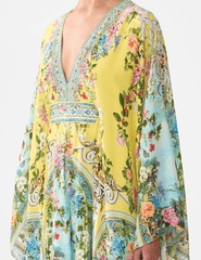 Camilla - PRE-ORDER-Camilla Long Kaftan With Waist Detail - Buy Online
