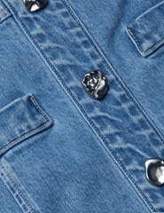 L'AGENCE Vynna Denim Mini Dress in Scottsdale