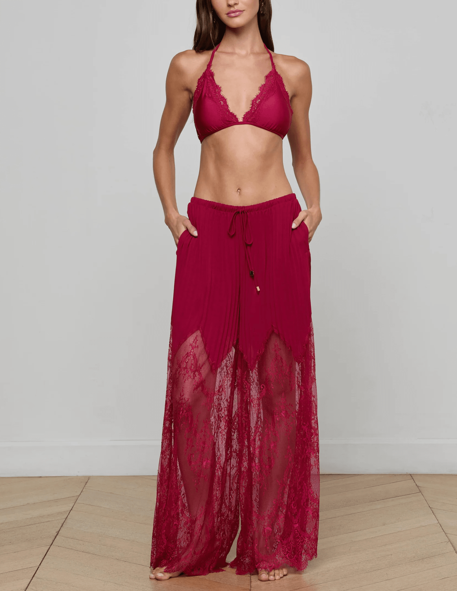 L'Agence - L'AGENCE Sharon Combination Cover Up Pants - Buy Online