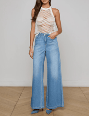 L'AGENCE Parmida Embellished Knit Tank