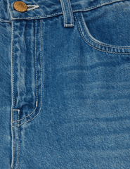 L'AGENCE June High Rise Cropped Stovepipe Jean in Fresno